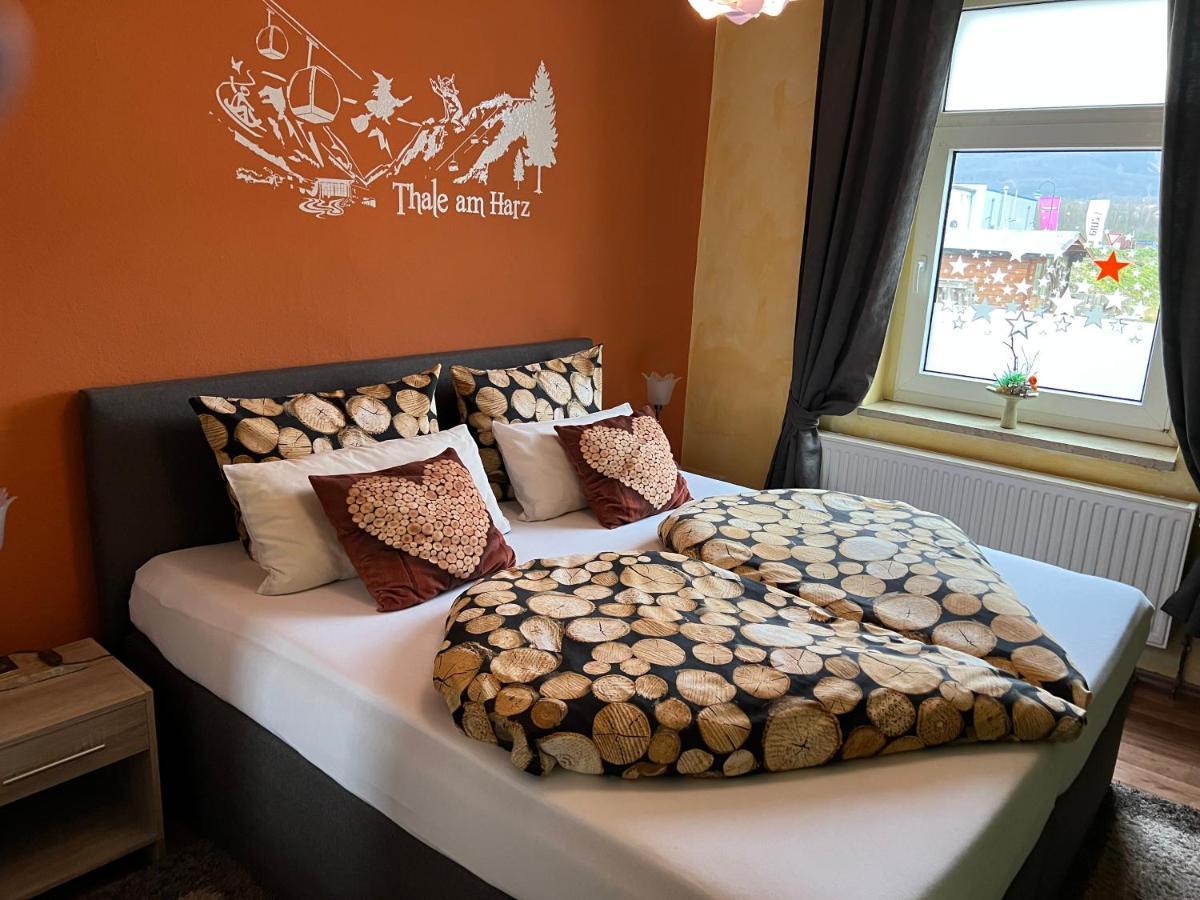 Ferienwohnung Midgard Im Sagenharz - Family-Apartment, 2 Sz & Wlan Thale Kültér fotó