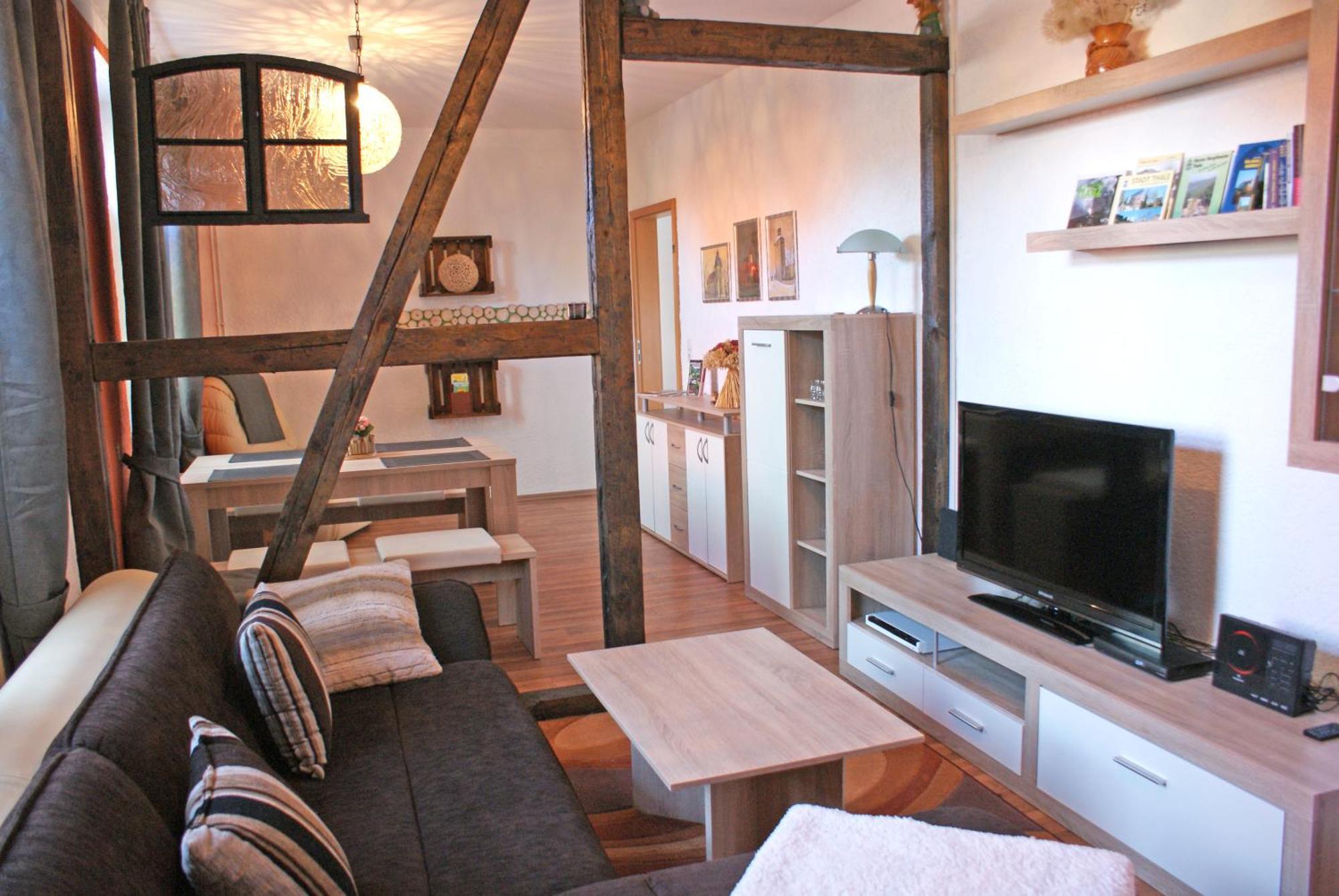 Ferienwohnung Midgard Im Sagenharz - Family-Apartment, 2 Sz & Wlan Thale Kültér fotó
